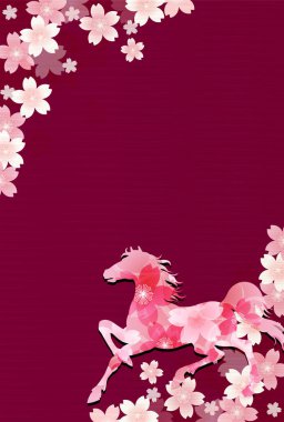 Öğlen Kartı Oriental Zodiac İşaret Arkaplanı