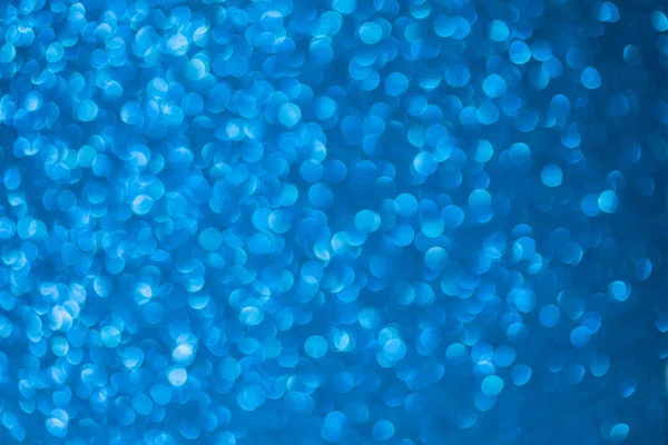 Fundo Brilhante Textura Cintilante Cheio Reflexões Ouropel Cor Azul — Fotografia de Stock