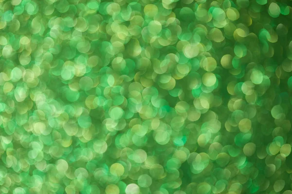 Glänsande Bakgrund Skimrande Konsistens Full Reflektioner Och Tinsel Färg Grön — Stockfoto
