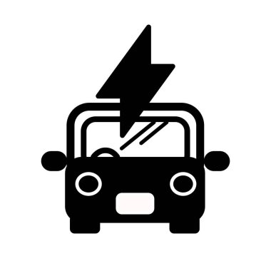 elektrikli araba enerji simgesi