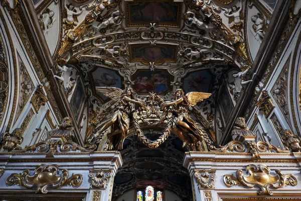 Uvnitř Kostela Posvátné Poustevny Camaldoli Arezzo Itálie — Stock fotografie