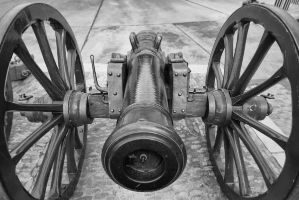 Munot 18Th Century Cannon Schaffhausen Switzerland — Stock Photo, Image