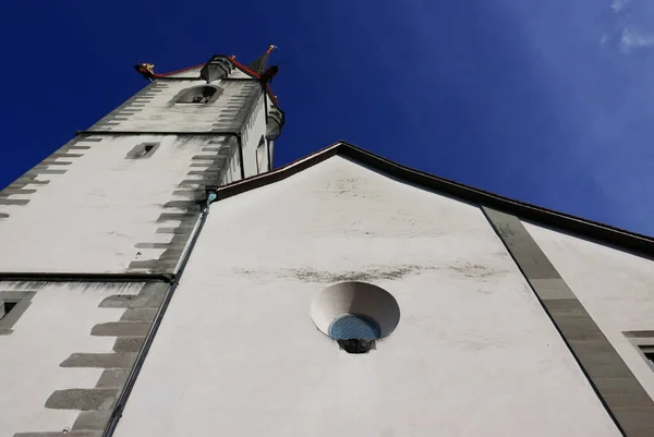 Schaffausen Dzwonnica Switzerland Kościoła Jana — Zdjęcie stockowe