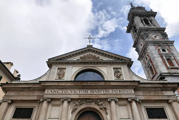 Varese Italia Basilica San Vittore Principale Chiesa Cattolica Della Città — Foto Stock