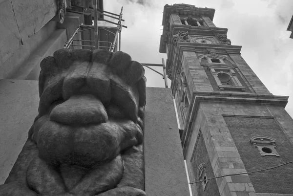 Варезе Italy Міський Історичний Центр Сан Вітторе Дзвіниця — стокове фото