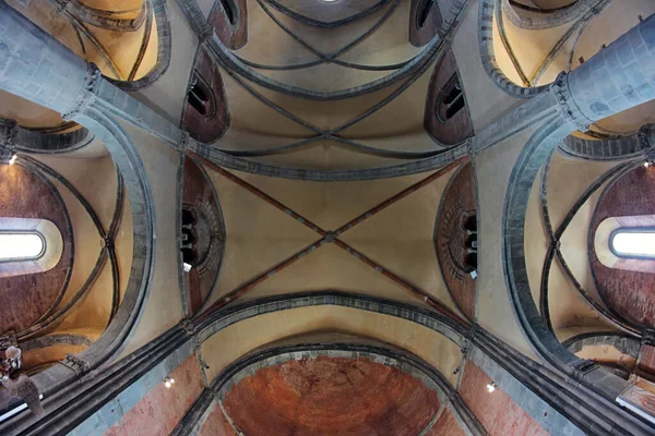 Avigliana Włochy Czerwca 2023 Wnętrze Kościoła Klasztornego Sacra San Michele — Zdjęcie stockowe
