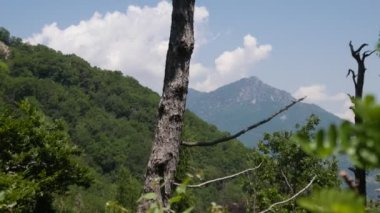 AVIGLIANA, Piedmont, Susa Vadisi 'ndeki Sacra di San Michele Manastırı' nın dışı.