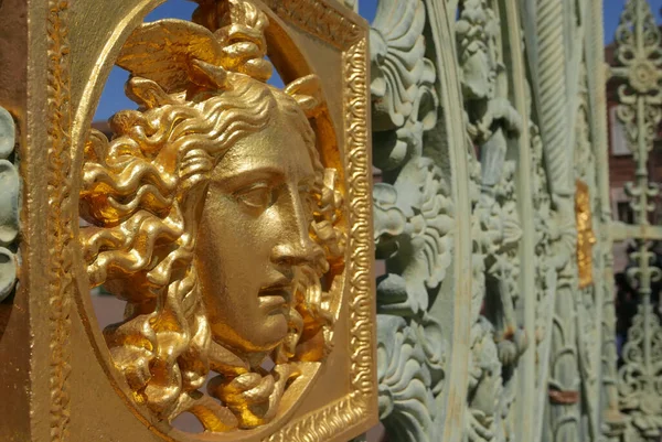 Detail Gates Royal Palace Turin Italy — Stock Photo, Image
