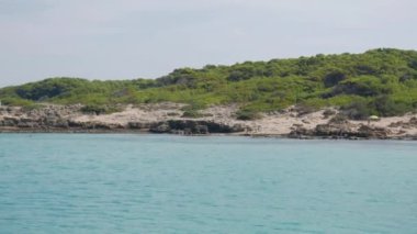 Punta della Suina, İtalya 'dan Gelibolu Kasabası manzarası