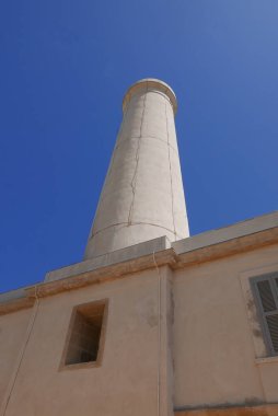 Punta Palascia, Salento, Puglia, İtalya deniz feneri.