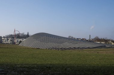 BERN, SWitzERLAND - 18 HAZİRAN 2025 Zentrum Paul Klee by mimar Renzo Piano