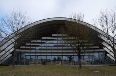 BERN, SWITZERLAND - JANUARY 18, 2025:  Zentrum Paul Klee by architect Renzo Piano clipart