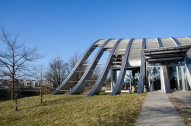 BERN, SWitzERLAND - 18 HAZİRAN 2025 Zentrum Paul Klee by mimar Renzo Piano