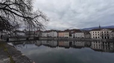 SOLOTHURN, Aare nehri boyunca İsviçre kasabası