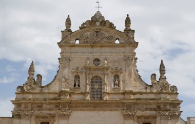 GALATINA, İTALYA, Barok Kilisesi Aziz Peter ve Paul 'e ithaf edilmiştir.