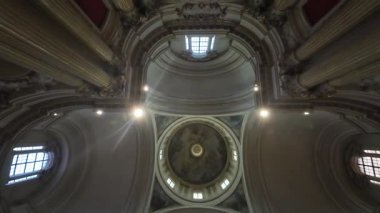 BOLOGNA, ITALY - SEPTEMBER 9, 2025:  the Madonna of San Luca Basilica ceiling