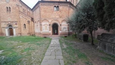 BOLOGNA, ITALY - SEPTEMBER 9, 2025: the seven Churches, ancient religious complex