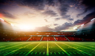 Amerikan Futbol Stadyumu 3D