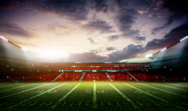 Amerikan Futbol Stadyumu 3D