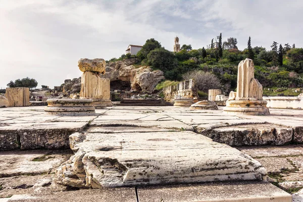 Ruins Archaeological Site Eleusis Attica Greece — Stock Photo, Image