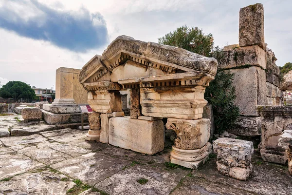 Yunanistan Attica Bölgesindeki Eleusis Kentindeki Demeter Mabedi Ndeki Doğu Zafer — Stok fotoğraf
