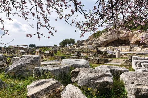 Görünüm Arkeolojik Site Eleusis Attica Yunanistan — Stok fotoğraf