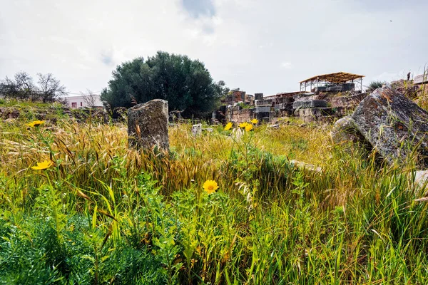ギリシャアッティカのエレウシス遺跡の遺跡 — ストック写真