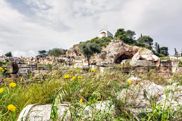 ギリシャアッティカのエレウシス遺跡の遺跡 — ストック写真