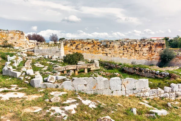Ruinas Sitio Arqueológico Eleusis Ática Grecia — Foto de Stock