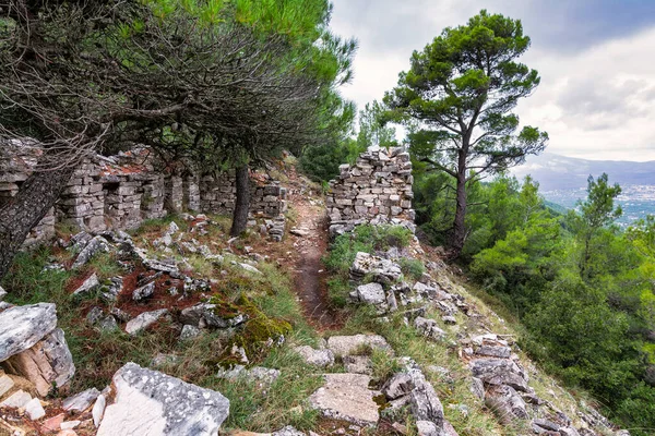 Part Abandoned Penteli Marble Quarry Attika Greece Penteli Mountain North — 图库照片