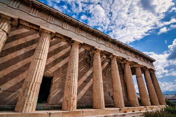 Antik Agora Daki Hephaestus Tapınağı Atina Yunanistan Hephaestus Tapınağı Yunanistan — Stok fotoğraf