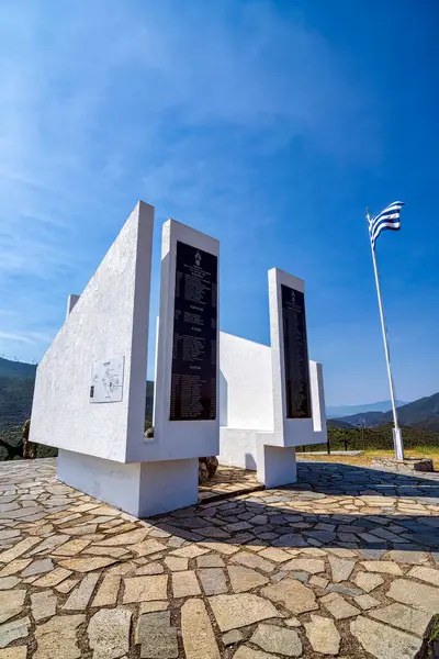 stock image SERRES, GREECE 1 AUGUST, 2024: Fort Roupel, a historic WWII fortress near the Greek-Bulgarian border, played a crucial role in defending Greece during the 1941 German invasion.