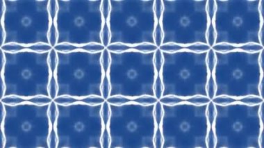 mavi desenli kalleidoskop etkisi arkaplanı