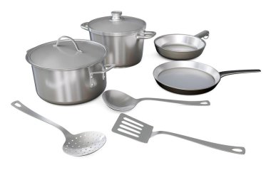 Cookware 3d Modeller Önizlemesini Ayarla