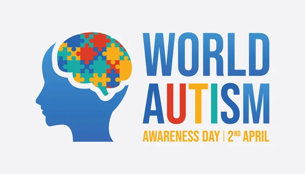 Día Mundial Conciencia Del Autismo World Autism Awareness Day Concept Vectores De Stock Sin Royalties Gratis