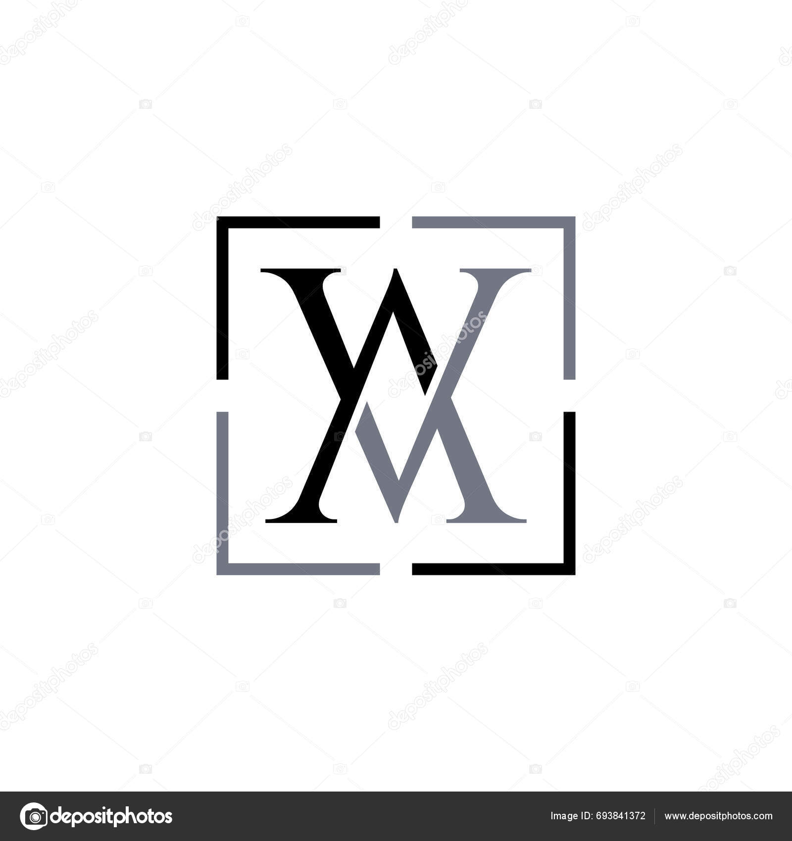 Logo Monogram Overlapping Design Template Letter Linked Overlapping ...