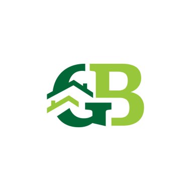 Yeşil harflerle başlayan temiz ve yaratıcı bir logo ve bir ev taslağı, mülkiyeti ve sürdürülebilirliği sembolize ediyor. Gayrimenkul, çevre veya ev ile ilgili sektörlerdeki işletmeler için mükemmel.