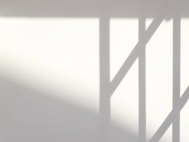 Beyaz duvar arkaplanındaki pencere damlası gölgesi, fotoğraf, model, ürün, duvar sanatı, tasarım sunumu için üstüste koyma efekti