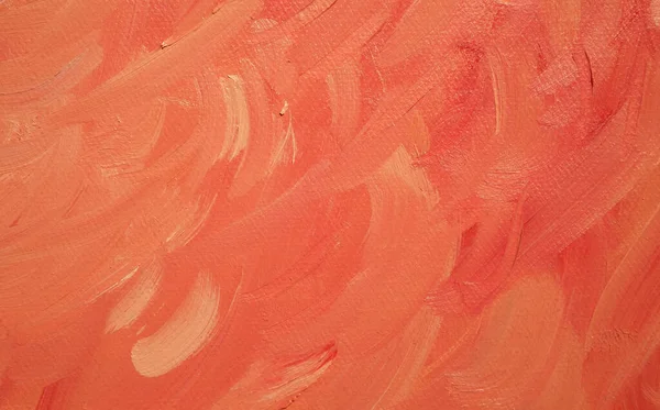 Абстрактная Черно Оранжевая Цветовая Живопись Текстура Маслом — стоковое фото