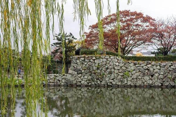 Himeji Japan Park Und Park Des Silberreihers Oder Reiherschlosses Einer — Stockfoto