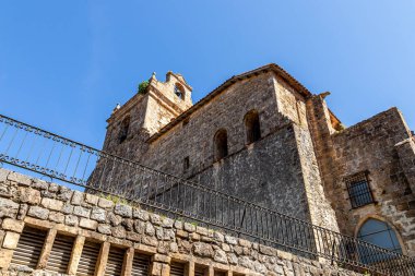 Laredo, İspanya. İglesia de Santa Maria de la Asuncion (Saint Mary of the Assumption Kilisesi), kasabanın ana kilisesi.