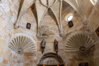 Laredo, İspanya. İglesia de Santa Maria de la Asuncion (Azize Mary Kilisesi) içinde, kasabanın ana kilisesi.