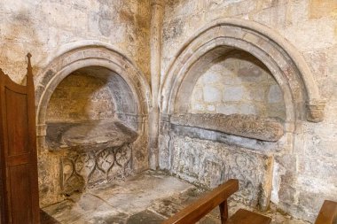 Laredo, İspanya. İglesia de Santa Maria de la Asuncion (Azize Mary Kilisesi) içinde, kasabanın ana kilisesi.