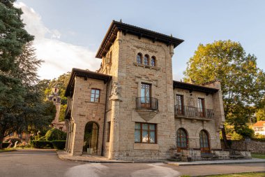 Puente Viesgo, İspanya. Fuentes Pila 'nın Casona' sı, belediye binasına ev sahipliği yapıyor.