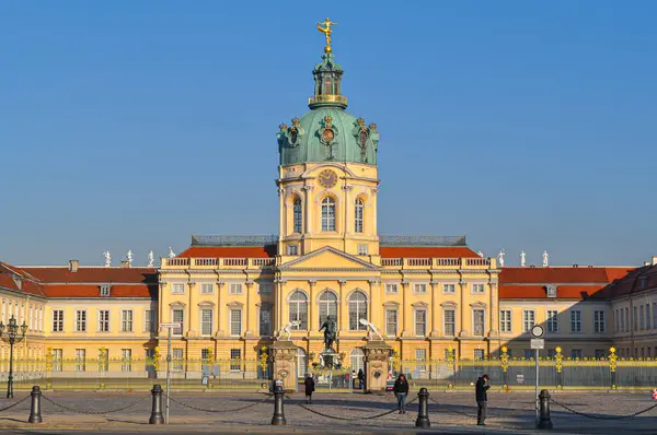 stock image Berlin, Germany. Schloss Charlottenburg (Charlottenburg Palace), a Baroque palatial castle residence built at 17th century by Johann Arnold Nering