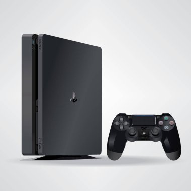 PS4 ince simge detaylı vektör