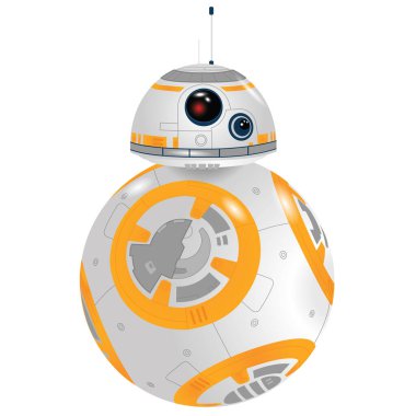BB8 Droid Robot Turuncu Sürümü