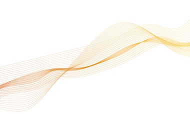 Tasarım için soyut renkli dalga öğesi. Dijital frekans dengeleyici. Şekillendirilmiş satır sanatı arka planı. Vektör illüstrasyonu. Harmanlama araçları kullanılarak oluşturulan çizgilerle dalga. Eğri dalgalı çizgi, düz çizgi