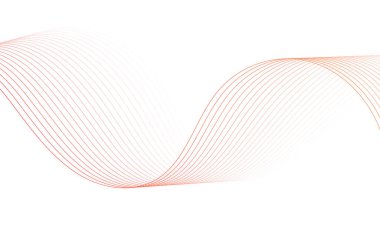 Tasarım için soyut renkli dalga öğesi. Dijital frekans dengeleyici. Şekillendirilmiş satır sanatı arka planı. Vektör illüstrasyonu. Harmanlama araçları kullanılarak oluşturulan çizgilerle dalga. Eğri dalgalı çizgi, düz çizgi