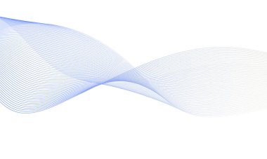 Tasarım için soyut renkli dalga öğesi. Dijital frekans dengeleyici. Şekillendirilmiş satır sanatı arka planı. Vektör illüstrasyonu. Harmanlama araçları kullanılarak oluşturulan çizgilerle dalga. Eğri dalgalı çizgi, düz çizgi